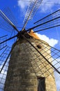 Old Windmill for Salt Production Royalty Free Stock Photo