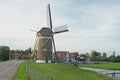 Old windmill in a small village called Nieuw Beijerland in The Netherlands