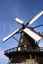 Old windmill in Swedish countrycide, Province of Skane