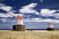 Old windmills Royalty Free Stock Photo