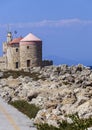 Old Windmills of Rhodes Royalty Free Stock Photo