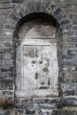 Old window in the ancient Chinese temple Royalty Free Stock Photo