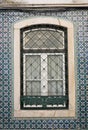 Old window in Bairro Alto, Lisbon, Portugal