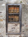 Old window in La Palma Island. Spain.