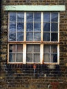 Old Window Panes Royalty Free Stock Photo