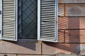 Old window shutters Royalty Free Stock Photo