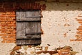 Old window shutters Royalty Free Stock Photo
