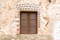 Old window in some old village