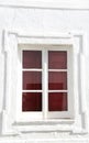 old window , white wall Royalty Free Stock Photo