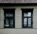 Old windows Royalty Free Stock Photo