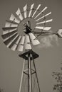 Old windpump in Lapham Peak State Park in Delafield Wisconsin