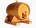 Old wine barrel Royalty Free Stock Photo
