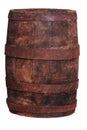 Old wine barrel made of wood Royalty Free Stock Photo
