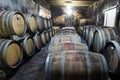 Old wine cellar of Joubert-Tradauw near Barrydale in South Africa Royalty Free Stock Photo