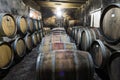 Old wine cellar of Joubert-Tradauw near Barrydale in South Africa Royalty Free Stock Photo