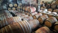 Old wine cellar of Joubert-Tradauw near Barrydale in South Africa Royalty Free Stock Photo