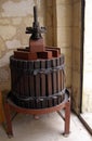 Old wine press Royalty Free Stock Photo