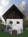 Old wine press house and cellar Royalty Free Stock Photo