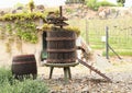 Old winepress Royalty Free Stock Photo