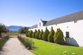 Old winery and walkway Royalty Free Stock Photo