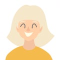 Old woman icon vector.Woman icon illustration.Face of old woman icon