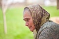 Old woman with kerchief