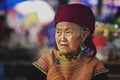 The old woman on the market in Bac Ha, Vietnam