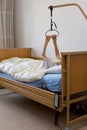 Dying patient nursing bed gallow