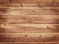 Old Wood Background - Vintage style brown and yellow colors. Royalty Free Stock Photo