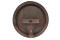 Old wood barrel with spigot Royalty Free Stock Photo