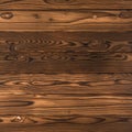 Old wood brown burned planks of pine tree. texture and background. Royalty Free Stock Photo