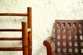 Old wood chair. Royalty Free Stock Photo