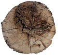 Old wood cut texture Royalty Free Stock Photo