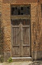 Old wood door Royalty Free Stock Photo