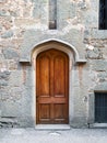 An old wood door