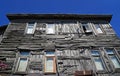 Old wood facade of a traditional house in Amasra