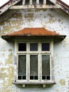 Old Wood Framed Window