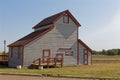 An old wood house in Faith town Royalty Free Stock Photo