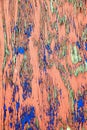 Old wood peeling paint background Royalty Free Stock Photo