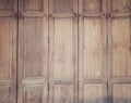 Old wood plank background in vintage effect Royalty Free Stock Photo