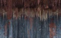 Old wood plank texture, faded painted wood texture background