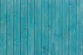 Old wood planks board painted blue color