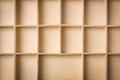 Old wood shelf Royalty Free Stock Photo