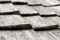 Old wood shingle pattern