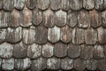 Old Wood Shingle Roof Texture Background Royalty Free Stock Photo