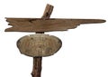 Old wood sign Royalty Free Stock Photo