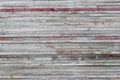 Old wood slats stacked background.