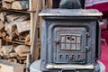 Old wood stove Royalty Free Stock Photo