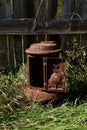 Old wood stove for a house Royalty Free Stock Photo