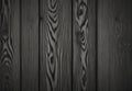 Old wood texture background. Wooden dark gray background. Dark gray, black wooden background closeup. Royalty Free Stock Photo